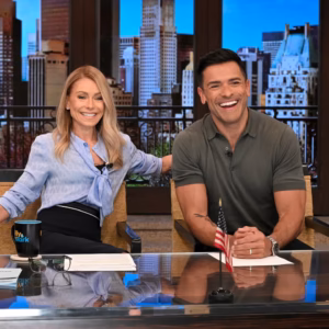 Kevin Jonas takes Kelly Ripa’s place on ‘Live’ as Mark Consuelos reveals she has been banned from talking due to pain